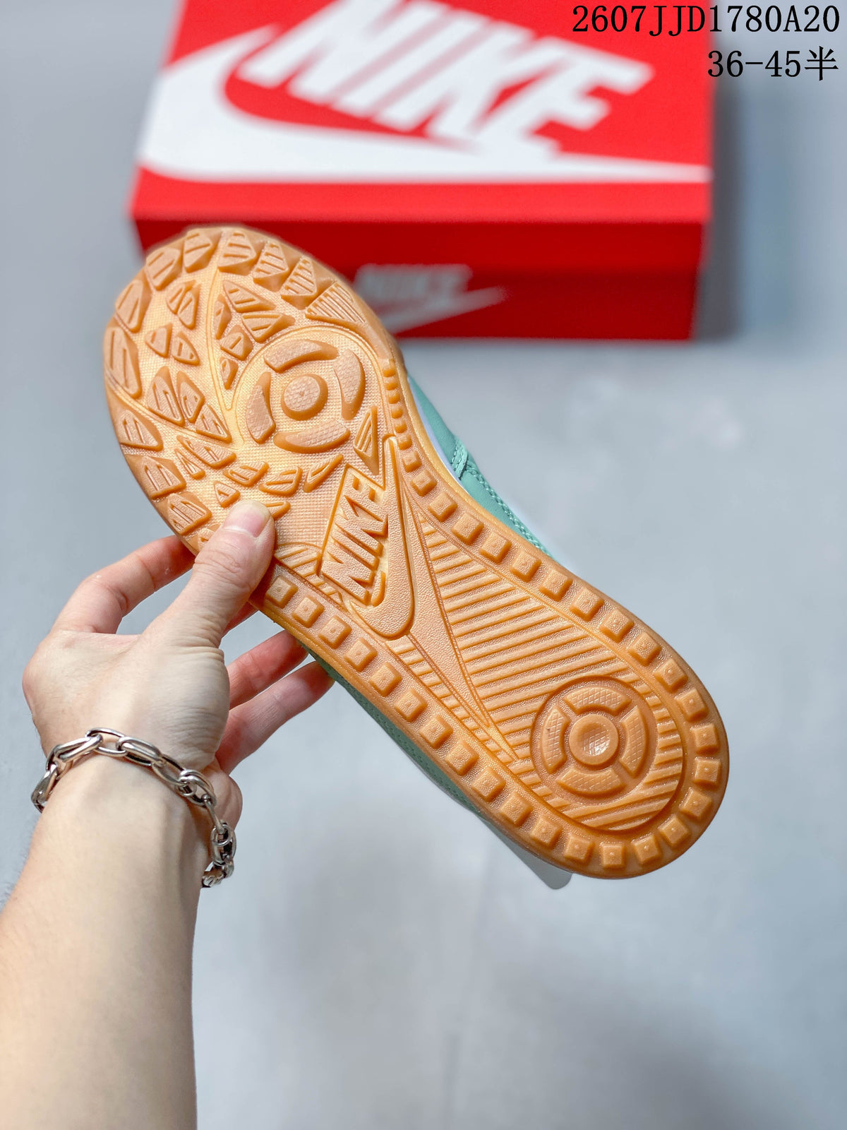 Nike Terra Manta Suede Sneakers Mint Green White Gum