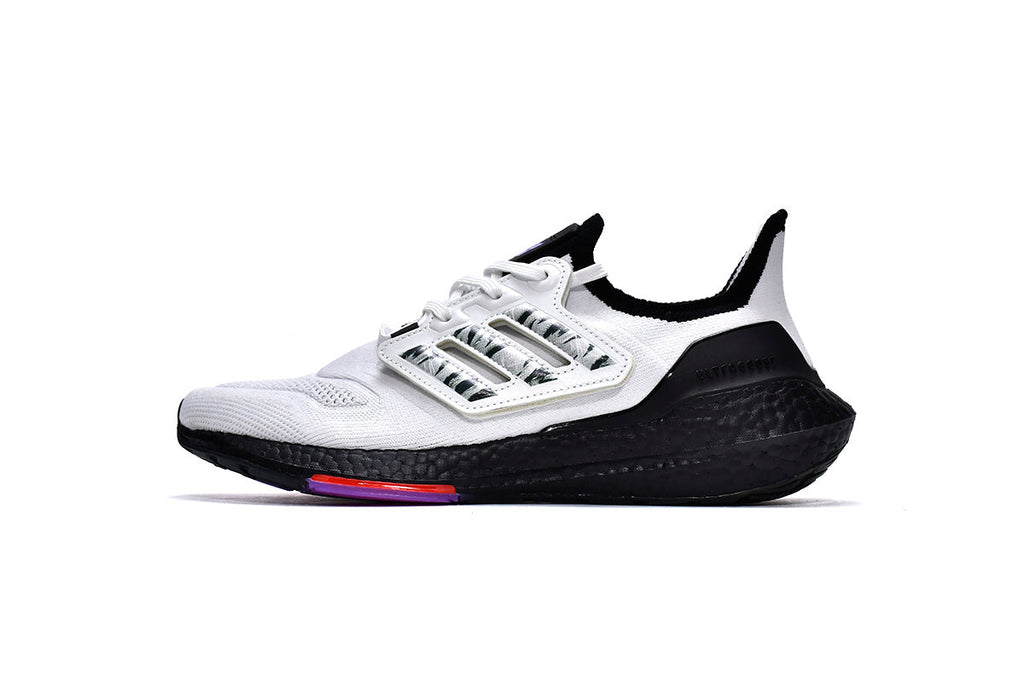 adidas UltraBoost 22 GW1915 White Black Running Sneakers