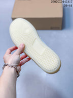 ECCO Perforated White Casual Sneakers 2607GXD447A17