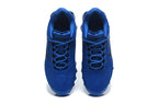 Nike Air Max Sneakers, Blue with Black Swoosh