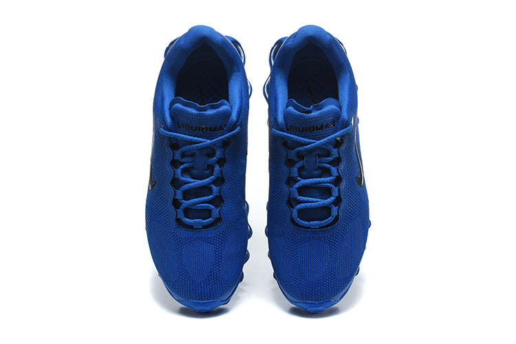 Nike Air Max Sneakers, Blue with Black Swoosh