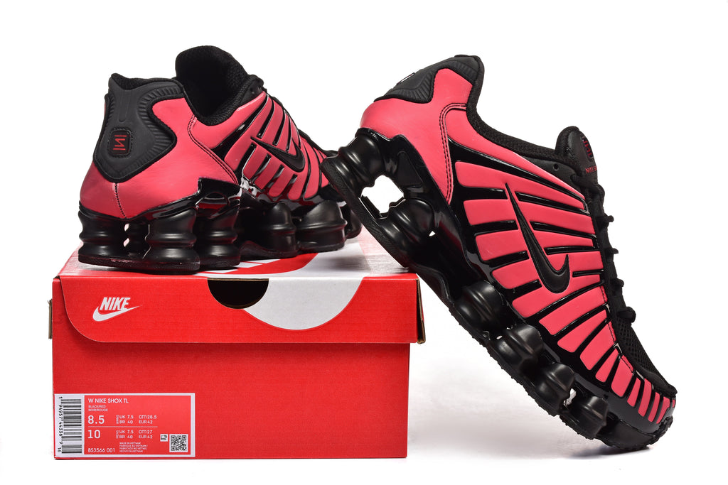 Nike Shox TL Sneakers Red and Black BS3566-001