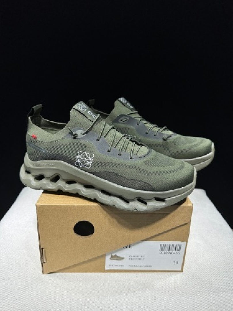On Cloudtilt Loewe Khaki Green Sneakers