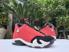 Air Jordan 14 Red, White & Black Men's Sneakers