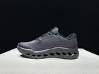 On Cloudsurfer Trail 2 Waterproof Trail Running Shoes, Black