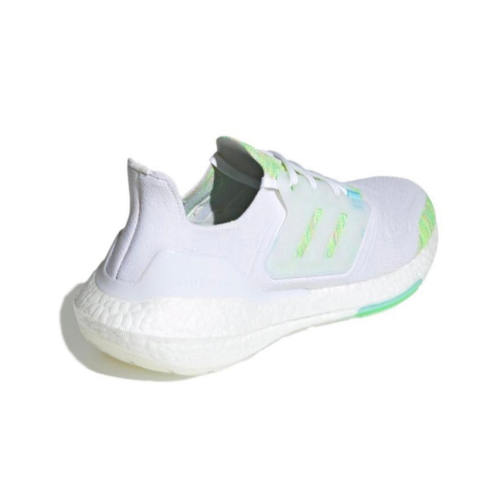 Adidas UltraBoost 22 GX5913 White Green Running Sneakers