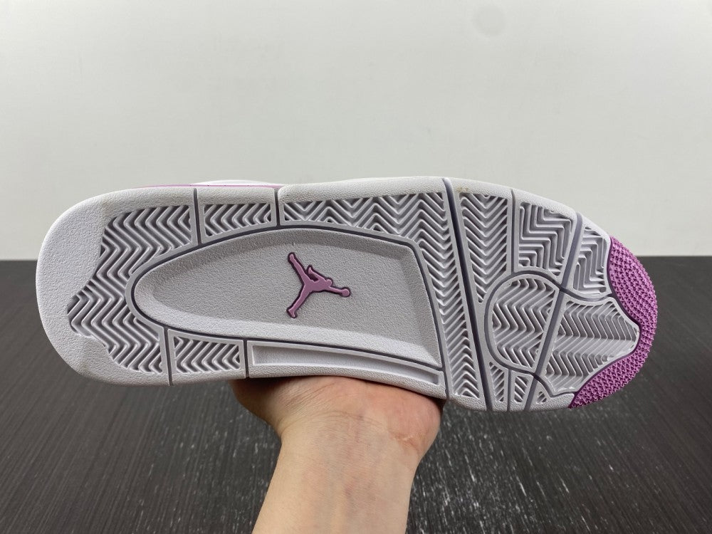 Jordan Air Jordan 4 Retro White and Pink Sneakers CT8527-116