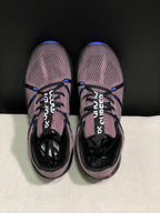 On Cloudsurfer Running Shoes in Charcoal and Blue