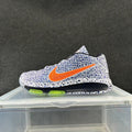 Nike Blue and Orange Speckled Sneakers