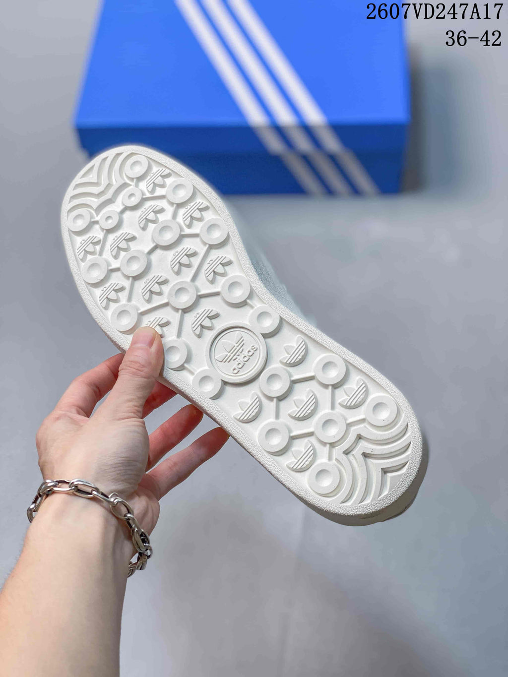adidas Gazelle Bold Sneakers in Light Gray