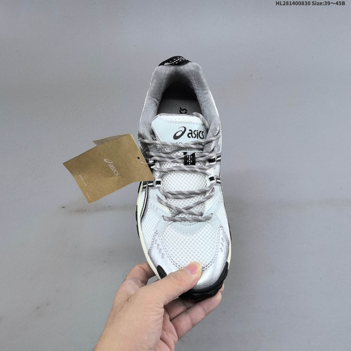 ASICS GEL-NANDI NR White Silver Running Sneakers