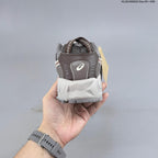 ASICS GEL-NANDI NR Sneakers in Cream, Gray and Brown