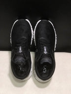 On Cloud 6 Push Sneakers, Black and White