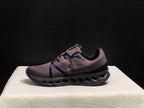 On Cloudsurfer Running Shoes in Charcoal and Blue