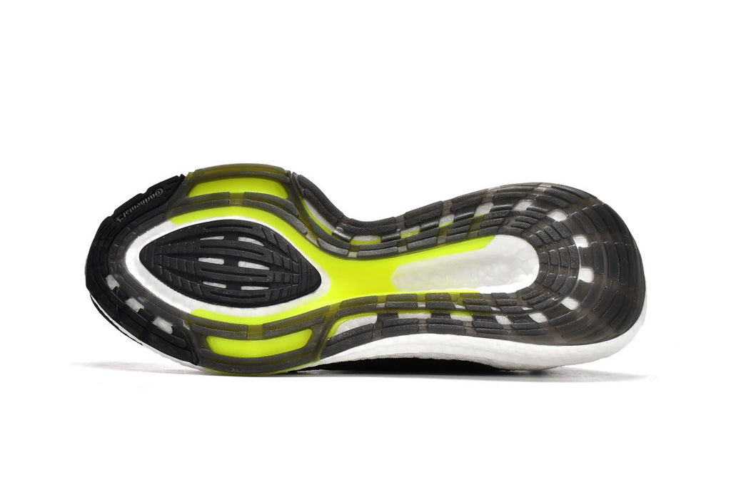 adidas UltraBoost 22 H01172 Black Green Running Shoes