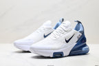 Nike Air Max 270 White and Blue Sneakers JFD268-FZJ