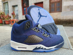 Air Jordan 5 Midnight Navy High-Top Sneakers