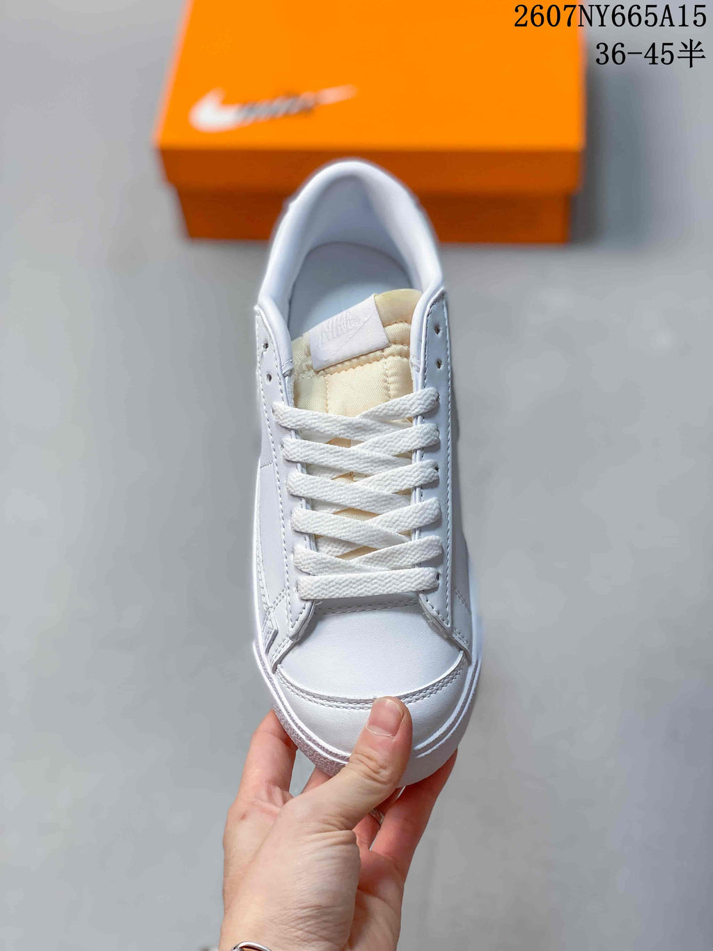 Nike Blazer Low Premium White Sneakers CI9888-001