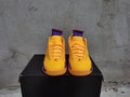 Jordan Air Jordan 14 Kobe Tribute Basketball Sneakers Yellow Purple