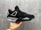 Jordan AJ4 Black Cement Black and Grey Sneakers