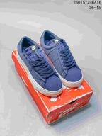 Nike Devin Booker Blazer Low Blue White Sneakers 2607NY246A16