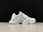 New Balance 9060AGT Sneakers in White, Lavender and Lime