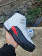 Jordan Air Jordan 12 White Black Red High-Top Sneakers