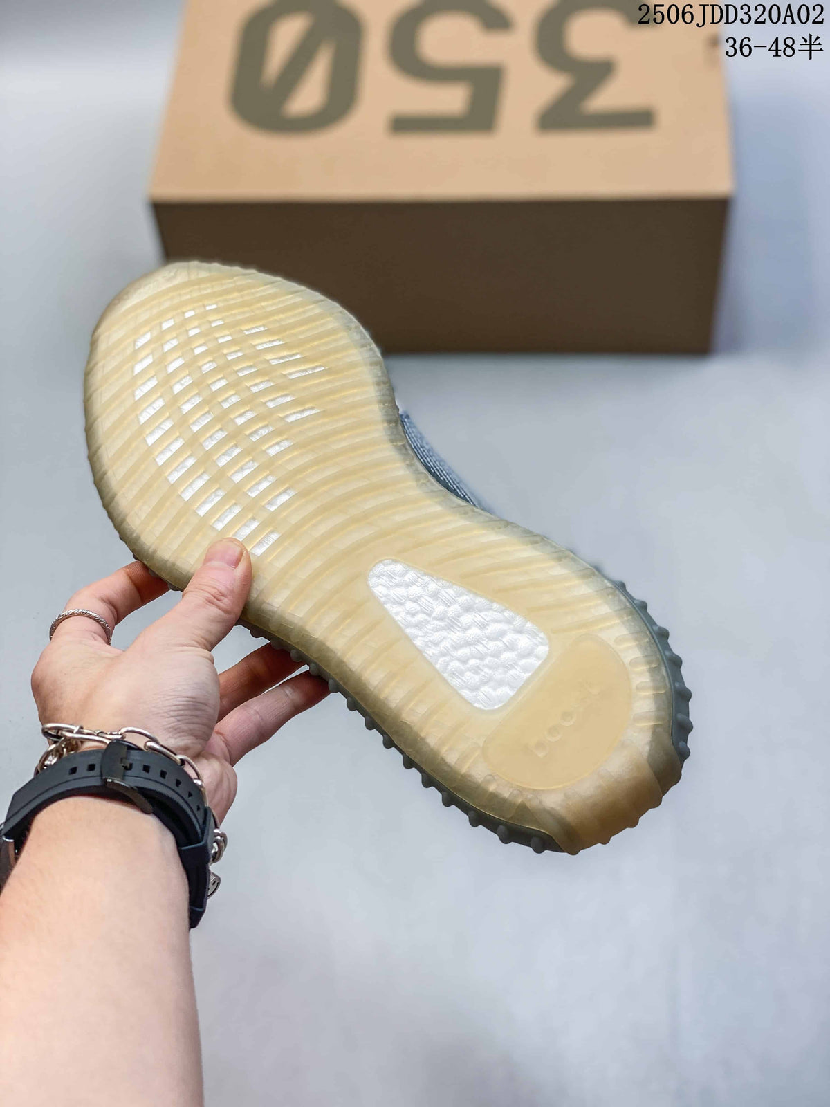 Adidas Yeezy Boost 350 Sneakers Grey and Tan