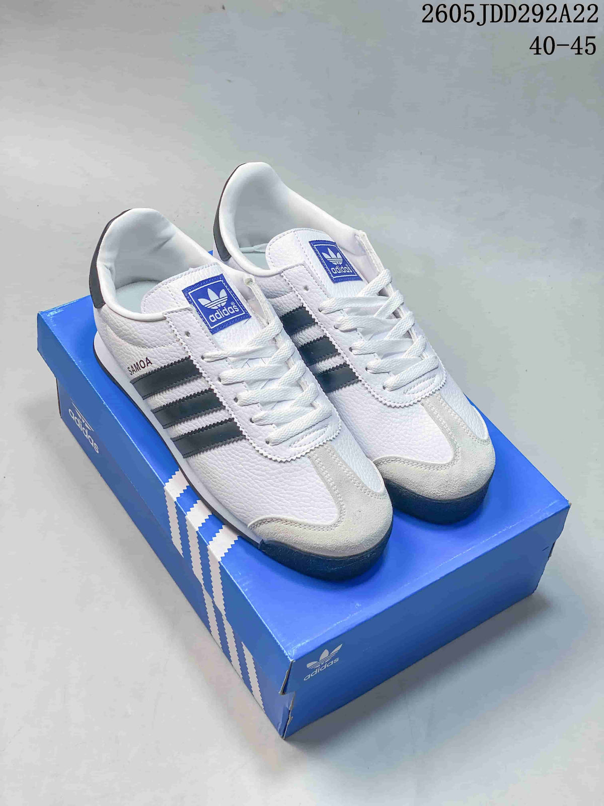 adidas Originals Samoa Sneakers White Black 675033