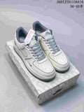 Nike Air Force 1 '07 Low Gray White Sneakers 2607JYD1156A16