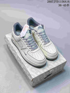 Nike Air Force 1 '07 Low Gray White Sneakers 2607JYD1156A16