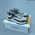 Timberland Trail Sneakers in Gray with Orange Accents