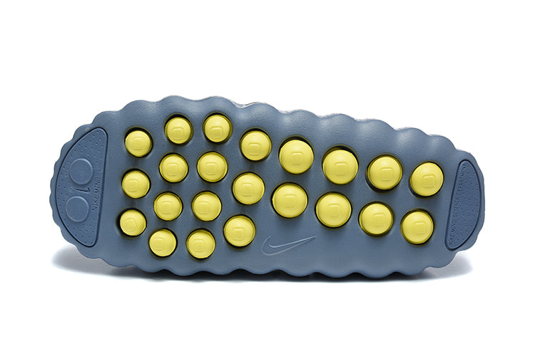 Nike Mind 001 Mule Blue Gray and Yellow