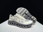 On Cloudtilt Remix Sneakers in White and Pebble