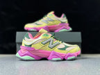 New Balance 9060TMB Sneakers in Yellow, Pink and Green