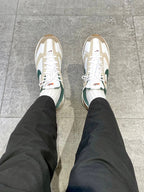 Nike Air Max Dawn Sneakers, White and Tan FB7158-131