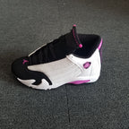 Jordan 14 Women's White Pink High-Top Sneakers
