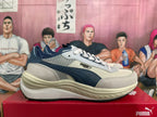 PUMA Rider Elite Sneakers in White and Navy