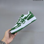 BAPE SK8 STA Low-Top Sneakers in Blue or Green