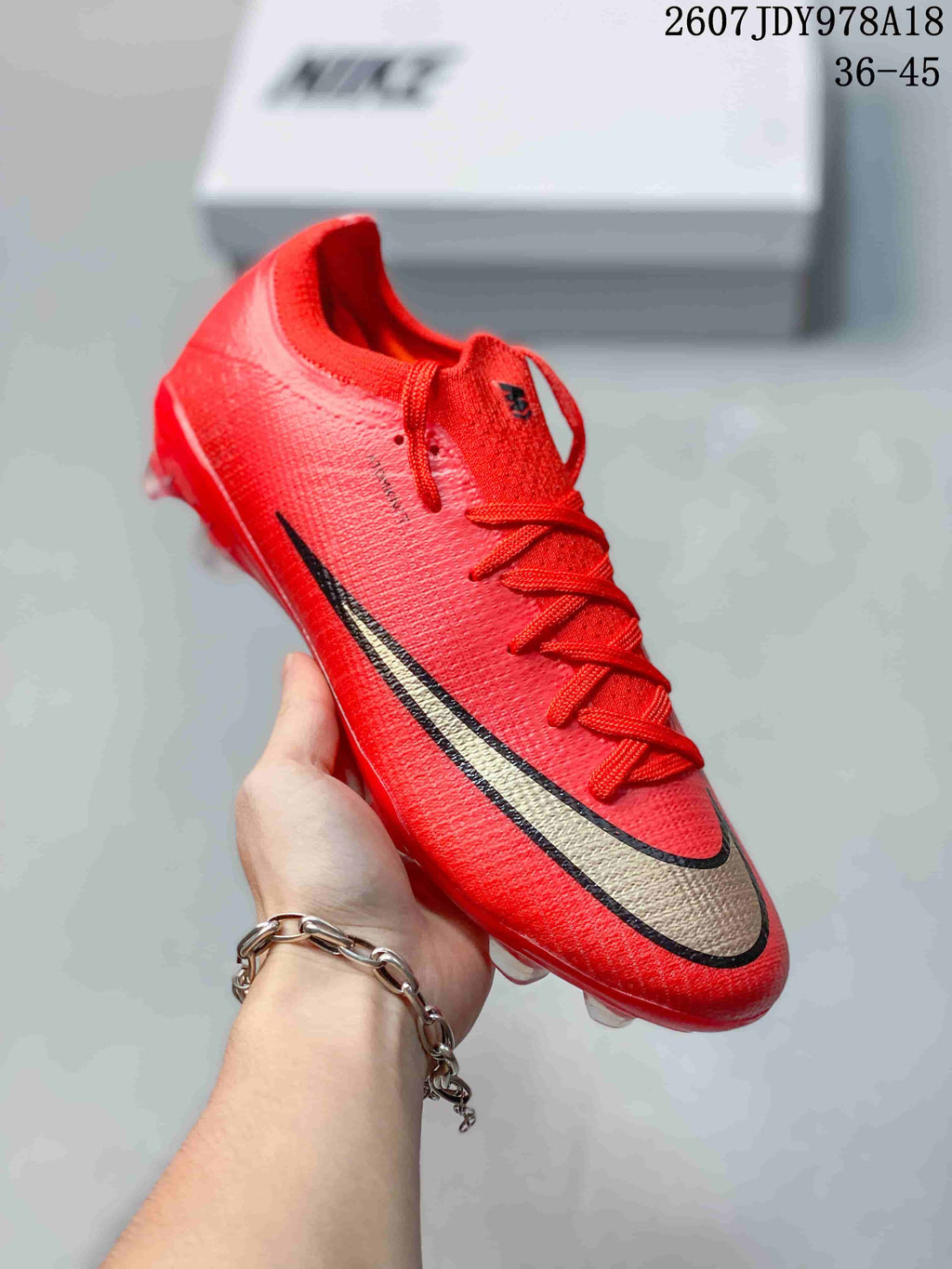 Nike Mercurial Vapor 16 Elite AG-Pro Soccer Cleats Red