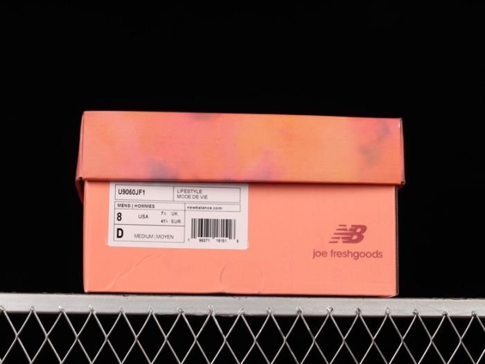 New Balance 9060JF1 Sneakers in Beige and Coral