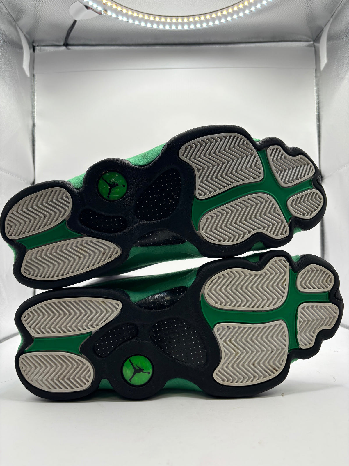 Jordan 13 Retro White Lucky Green
