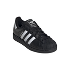 Adidas Originals Women's Black/White Superstar II Sneakers, JH7033