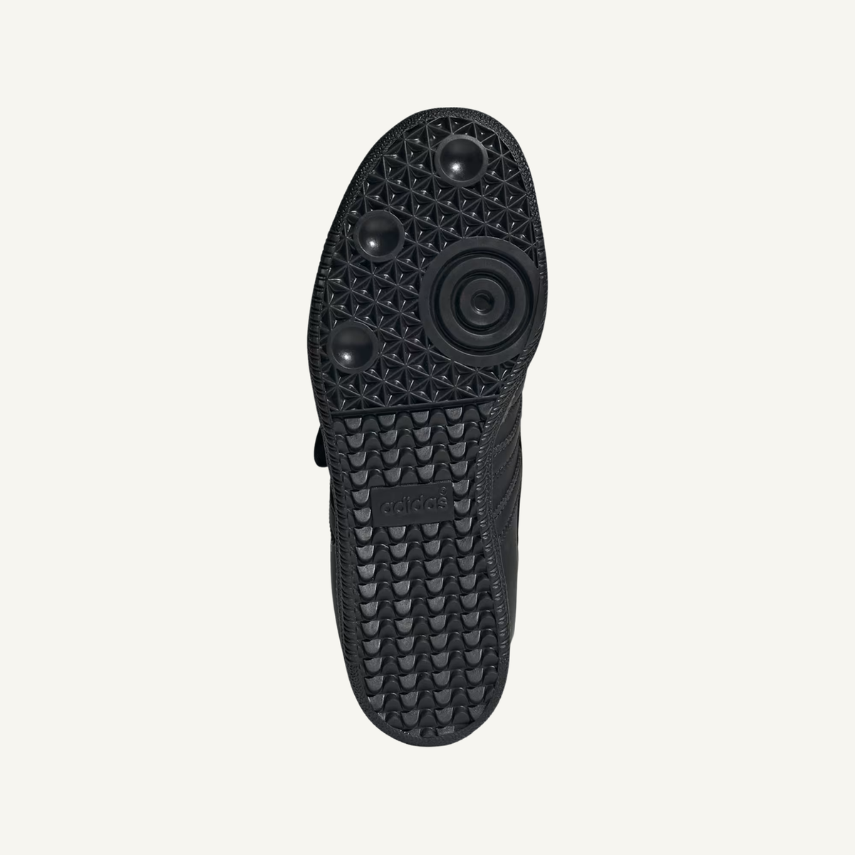 Adidas Originals Women's Triple Black Samba Jane Sneakers, LA0968