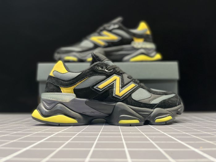 New Balance 9060 Sneakers Black Grey Yellow U9060TRZ