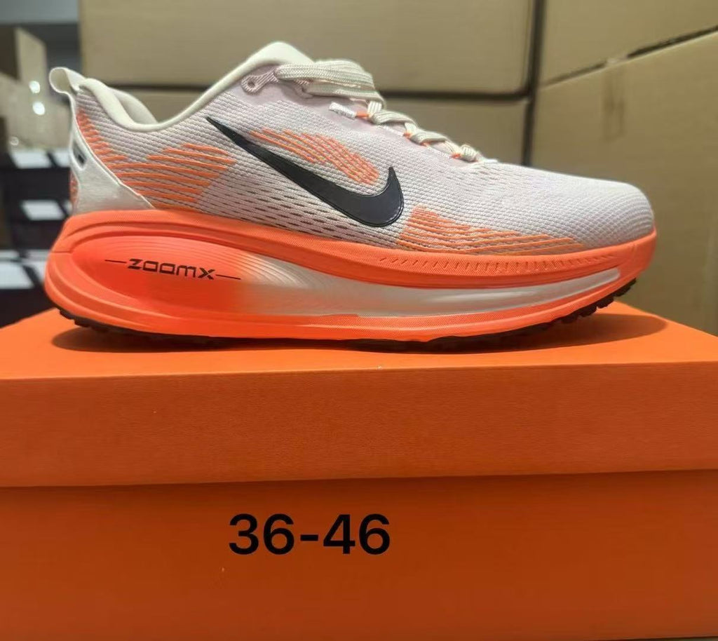 Nike ZoomX Running Shoes in Beige and Orange
