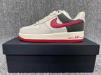 Nike Air Force 1 Low FQ8743-121 White Red Sneakers