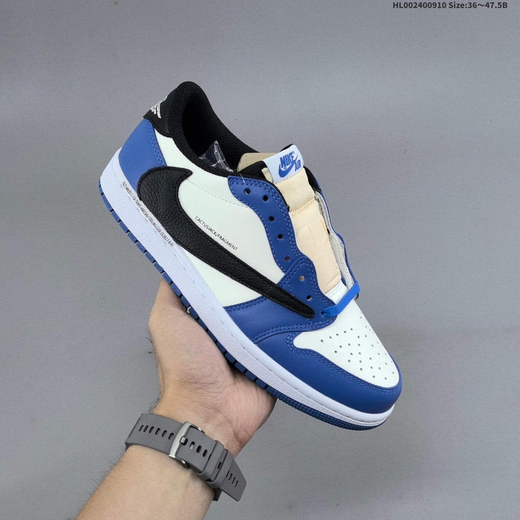 Nike Air Jordan 1 Low OG SP Travis Scott Fragment Blue