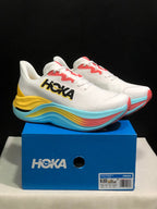 HOKA Skyward X Running Shoes, White Multi-Color