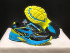 Trapstar Retro Chunky Sneakers in Black, Blue and Yellow